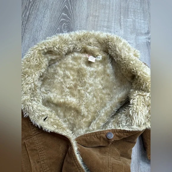 Abercrombie & Fitch Y2K Sherpa Lined Jacket XS - Picture 9 of 9